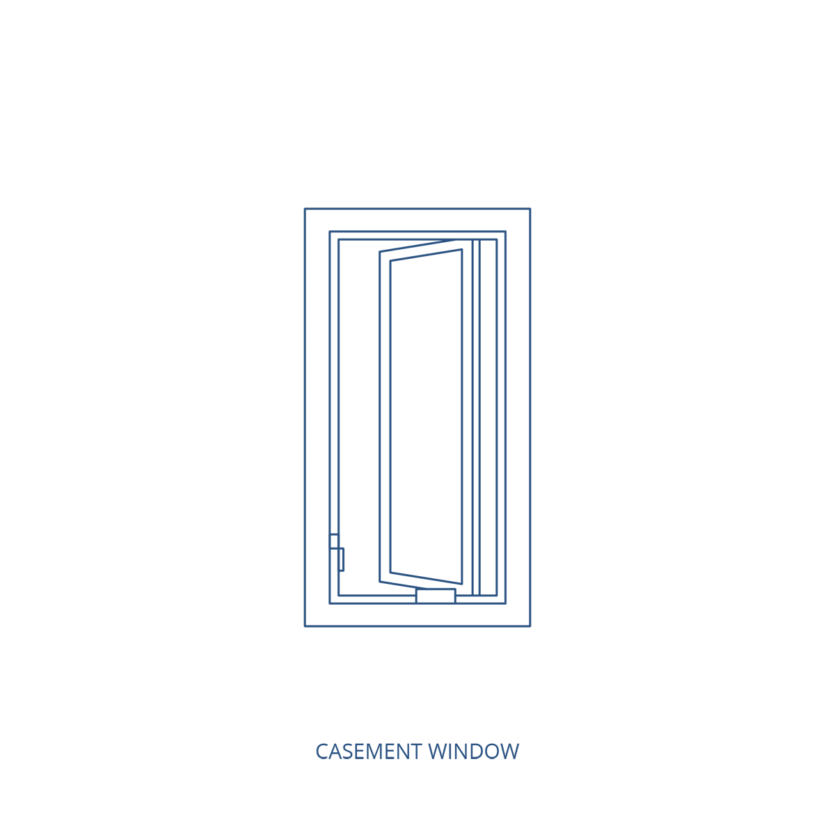 Casement Window Illustration